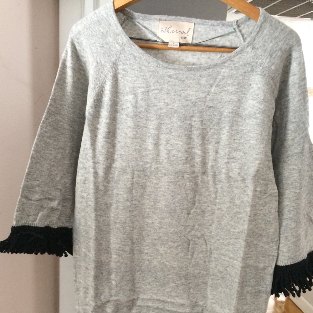 🌺🌸NWT Free People Etheral Med Gray Tunic